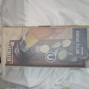 New in box! Refinery Magnetic cap catching Bottle Opener